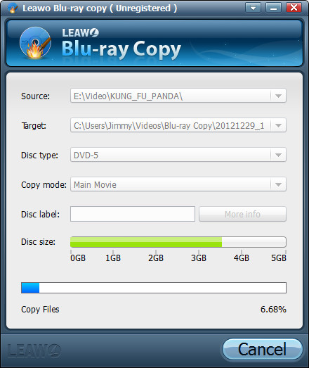 Blu-ray Copy Cancle