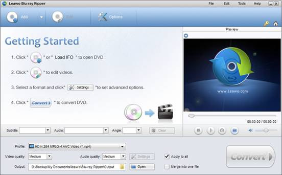 Leawo Blu-ray Ripper